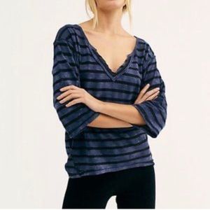 We the Free Head in the Clouds Slouchy Oversized Dolman Sleeve Top Sz L